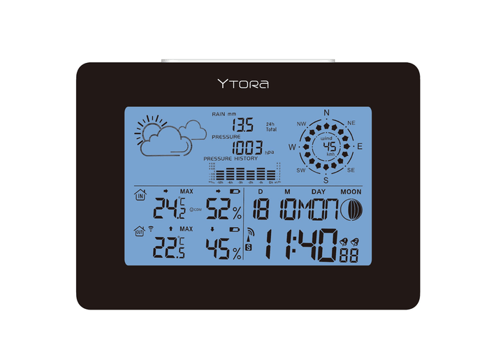 Image of Ytora Profi Funk-Wetterstation TPW799 Wetterstation