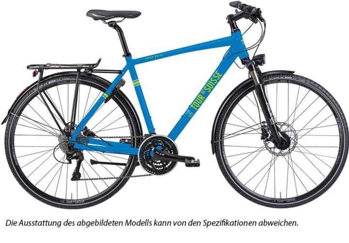 Tour de Suisse Speeddrive Trekking Herren 28" Trekkingbike Speeddrive Trekking Herren 28" Trekkingbike Tour de Suisse 463303205840 Rahmengrösse 58 Farbe blau Bild Nr. 1