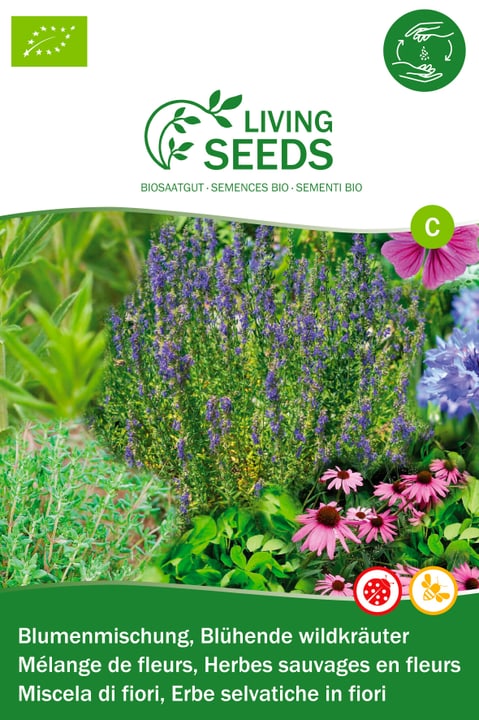 Image of Living Seeds Blumenmischung, blühende Wildkräuter Blumensamen bei Do it + Garden von Migros