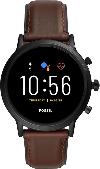 Fossil The Carlyle HR cuir noir 44mm Smartwatch The Carlyle HR cuir noir 44mm Smartwatch Fossil 785300151283 Photo no. 1