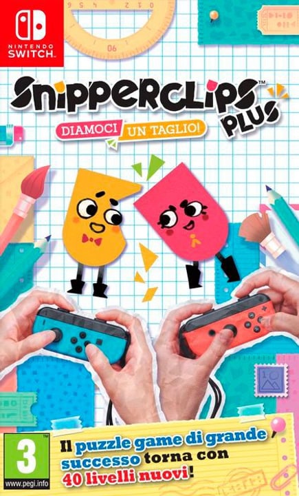 NSW - Snipperclips Plus - Diamoci un taglio! I Box NSW - Snipperclips Plus - Diamoci un taglio! I Box 785300130165 Photo no. 1
