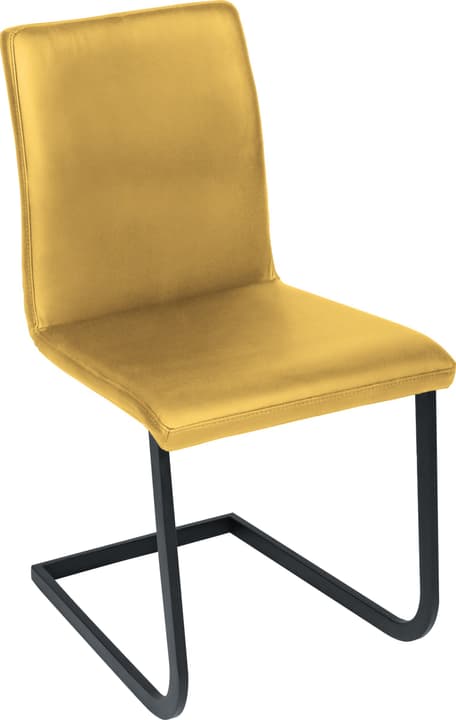 SANTORO Chaise en porte-à-faux SANTORO Chaise en porte-à-faux 402355700054 Dimensions L: 43.0 cm x P: 55.0 cm x H: 86.0 cm Couleur Moutarde Photo no. 1