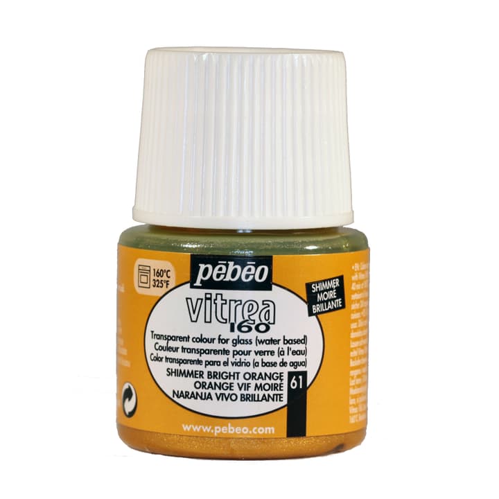 Pebeo Vitrea 160 Moire 45ml Vitrea 160 Moire 45ml Pebeo 663735500000 Couleur Orange Photo no. 1