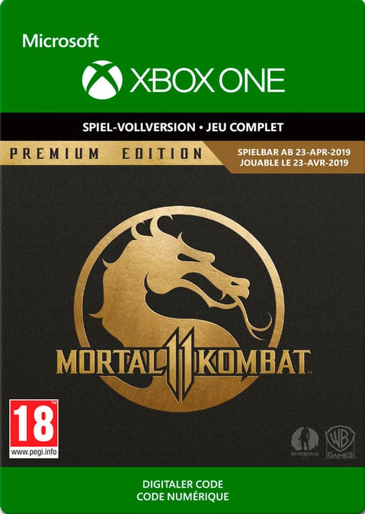 Xbox One - Mortal Kombat 11 Premium Edition Download (ESD) Xbox One - Mortal Kombat 11 Premium Edition Download (ESD) 785300143874 N. figura 1