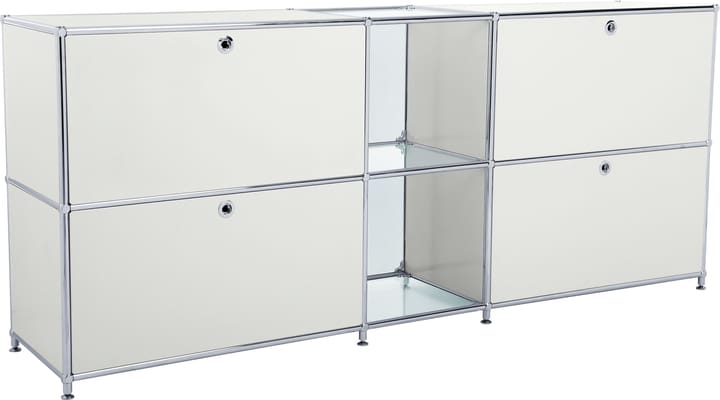 FLEXCUBE Sideboard FLEXCUBE Sideboard 401814320281 Grösse B: 189.0 cm x T: 40.0 cm x H: 80.5 cm Farbe Hellgrau Bild Nr. 1
