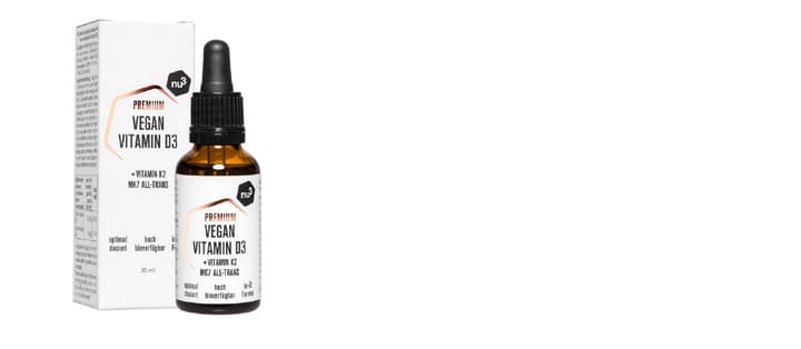 Image of Nu3 Vegan Vitamin D3 Nahrungsergänzung bei Migros SportXX