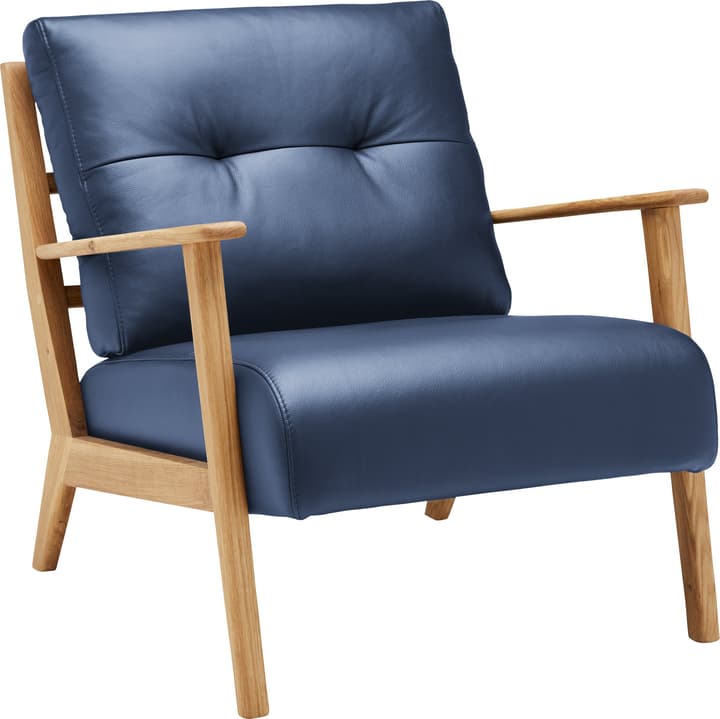 FAUST Fauteuil FAUST Fauteuil 402467007040 Couleur Bleu Dimensions L: 76.0 cm x P: 80.0 cm x H: 78.0 cm Photo no. 1