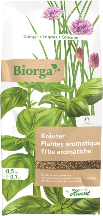 Image of Hauert Biorga Kräuterdünger, 500g Feststoffdünger bei Do it + Garden von Migros