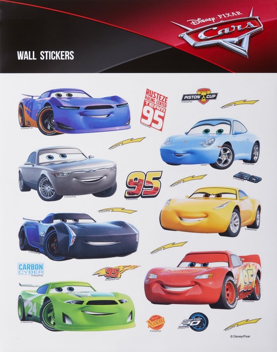 DISNEY Wall Sticker Cars DISNEY Wall Sticker Cars 433017900040 Dimensions L: 30.0 cm x H: 30.0 cm Photo no. 1