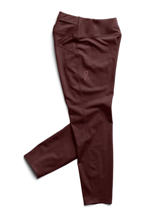 Image of On Active Tights Laufleggings bordeaux