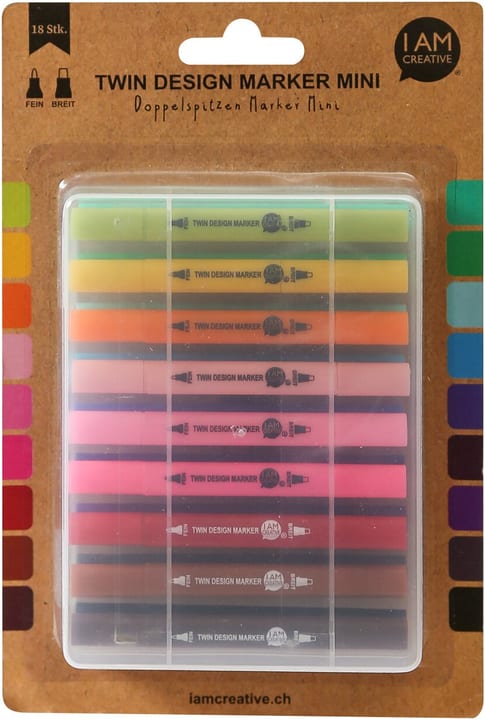 Image of Twin Design Marker Mini, 18 Stk. bei Do it + Garden von Migros