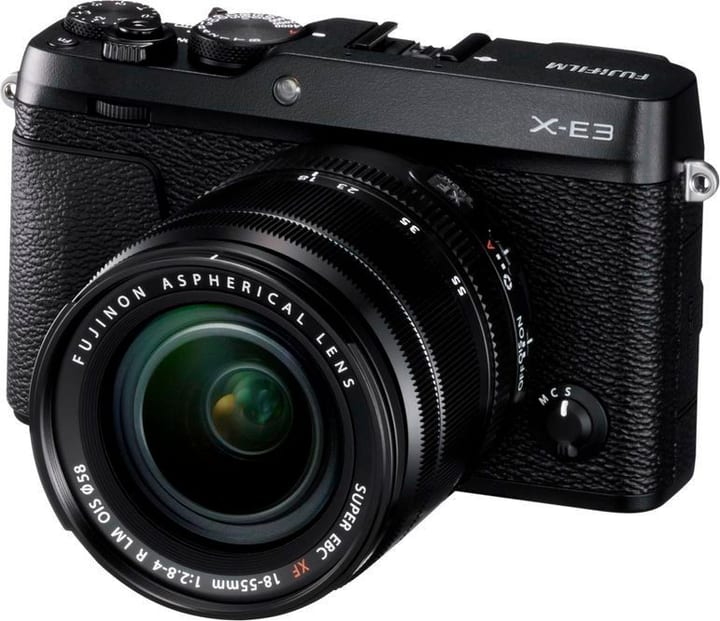 FUJIFILM X-E3 XF 18-55 mm schwarz Systemkamera Kit X-E3 XF 18-55 mm schwarz Systemkamera Kit FUJIFILM 785300130747 Bild Nr. 1