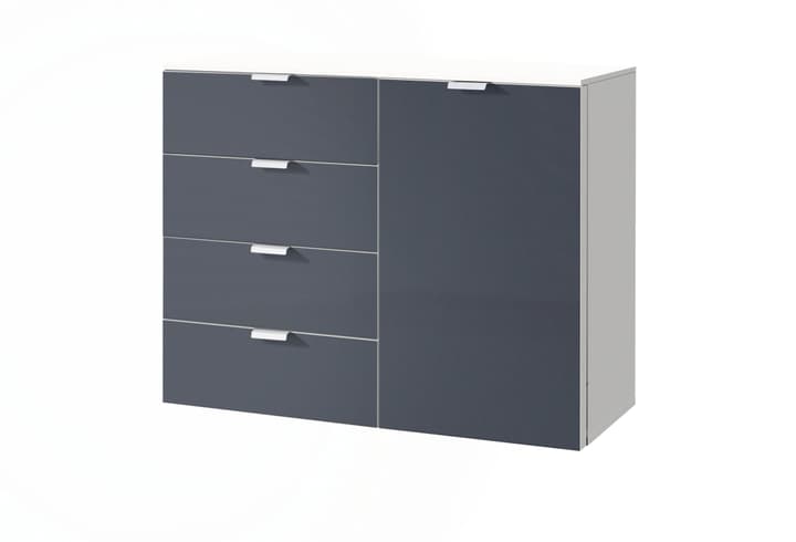 ORSON Kommode ORSON Kommode 404483300000 Grösse B: 100.0 cm x T: 42.0 cm x H: 80.0 cm Farbe Glas grau Bild Nr. 1