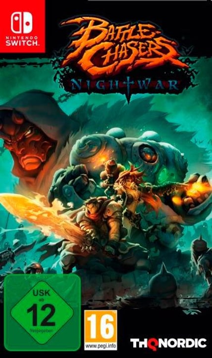 Switch - Battle Chasers: Nightwar (E/d) Box Switch - Battle Chasers: Nightwar (E/d) Box 785300128982 Bild Nr. 1