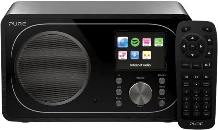Pure Evoke F3 - Noir Radio DAB+ Evoke F3 - Noir Radio DAB+ Pure 785300127365 Photo no. 1