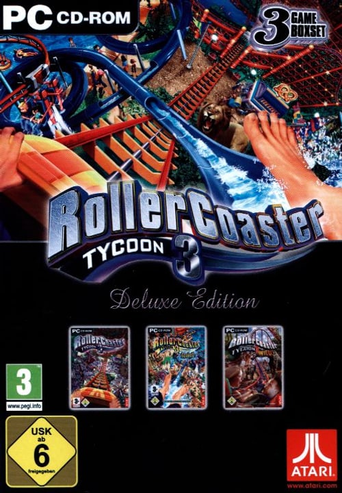 PC - Pyramide: RollerCoaster Tycoon 3 - Deluxe Edition Fisico (Box) PC - Pyramide: RollerCoaster Tycoon 3 - Deluxe Edition Fisico (Box) 785300121961 N. figura 1