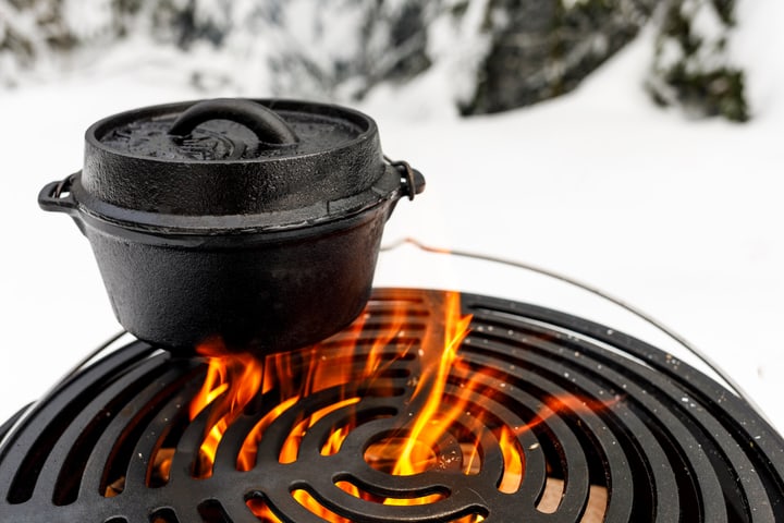 Image of Petromax Feuertopf ft1 mit Standfuss Feuerpfanne bei Migros SportXX