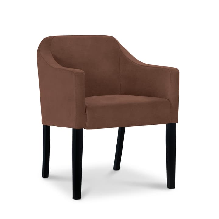LUCAS Chaise Grizzly LUCAS Chaise Grizzly 366009336901 Dimensions L: 62.0 cm x P: 63.0 cm x H: 79.0 cm Couleur Brun Photo no. 1