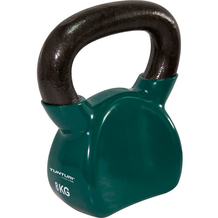 Image of Tunturi Vinyl Gusseisen Kettlebell Kettlebell schwarz bei Migros SportXX