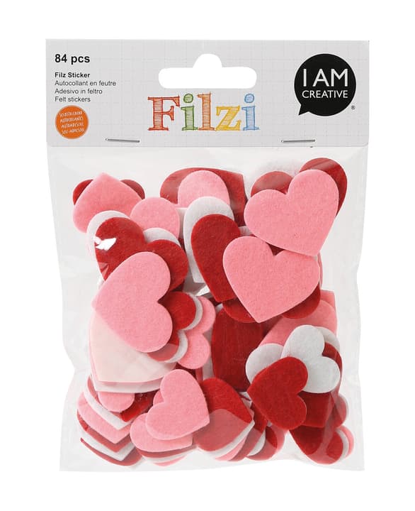 Image of FILZI Herzen, Filzsticke Filzstift