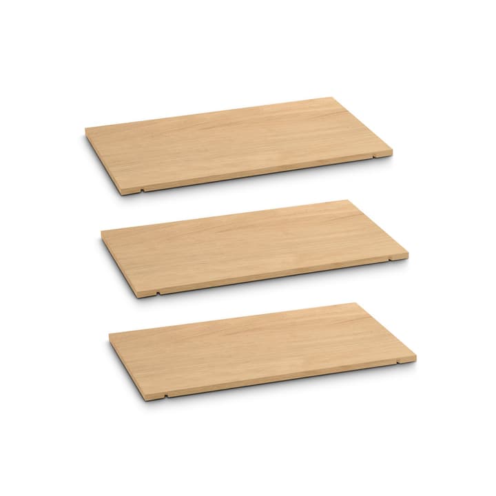 SEVEN Tablar 3er-Set 60cm SEVEN Tablar 3er-Set 60cm 362248906014 Grösse B: 60.0 cm x T: 1.4 cm x H: 35.5 cm Farbe Eiche Bild Nr. 1