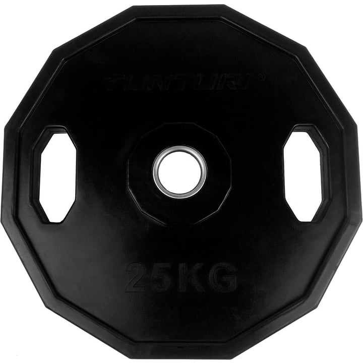 Image of Tunturi Gummierte 25 kg Olympische Hantelscheibe 50 mm Einzeln Gewichtsscheiben bei Migros SportXX