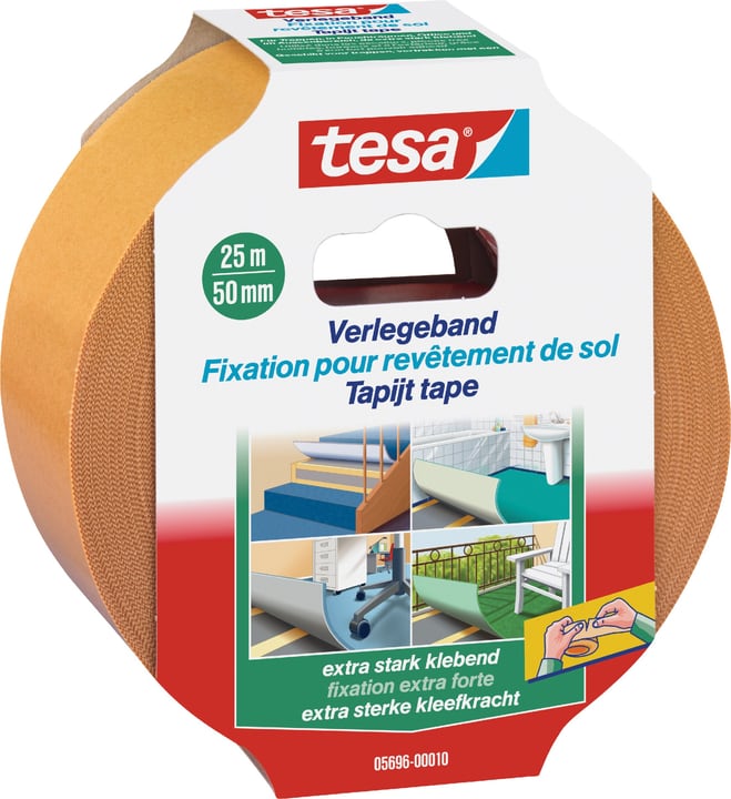 Image of Tesa Verlegeband extra stark klebend Klebebänder