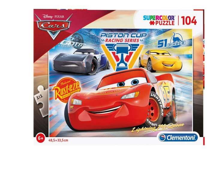 Clementoni Puzzle Cars 3 104 Puzzle Cars 3 104 Clementoni 748987800000 N. figura 1