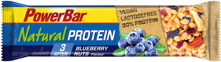 Powerbar Natural Protein Barre protéinée Natural Protein Barre protéinée Powerbar 471974206293 Goût BLUEBERRY Couleur multicolore Photo no. 1