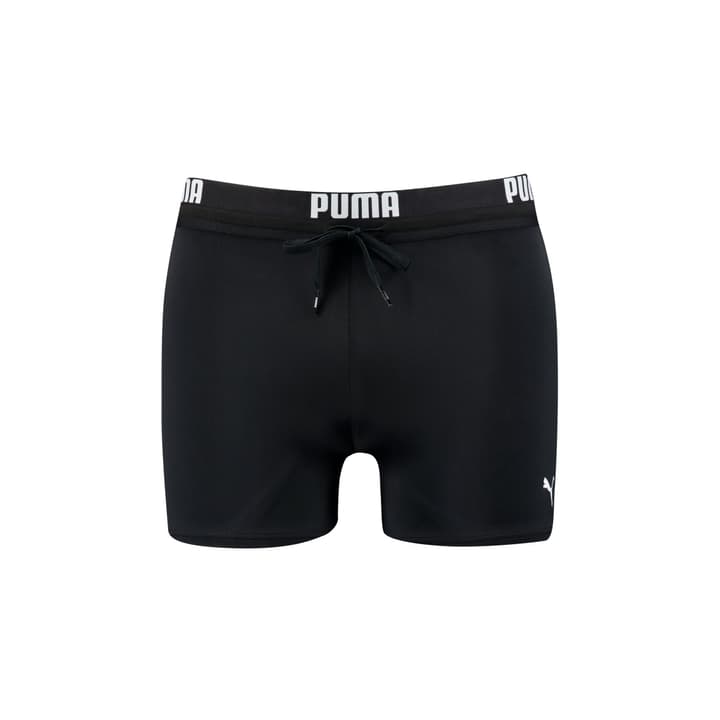 Image of Puma Logo Swim Trunk 1P Badehose schwarz