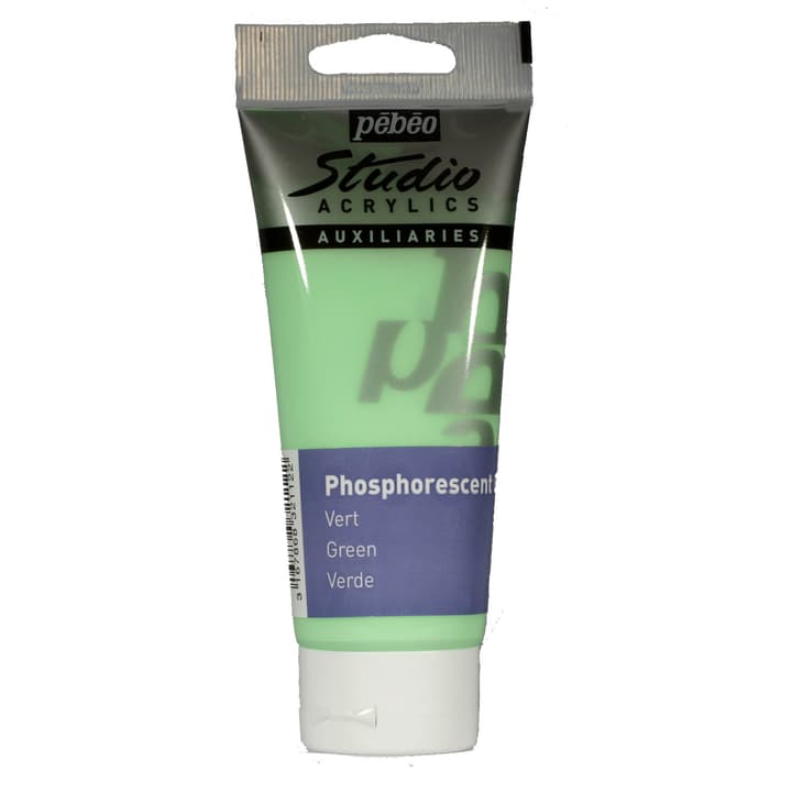 Pebeo Gel Phospho T100 Grün Acrylfarbe