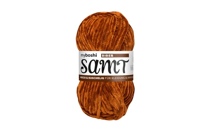 Image of My Boshi Wolle Chenille Samt Biber 100 g, m