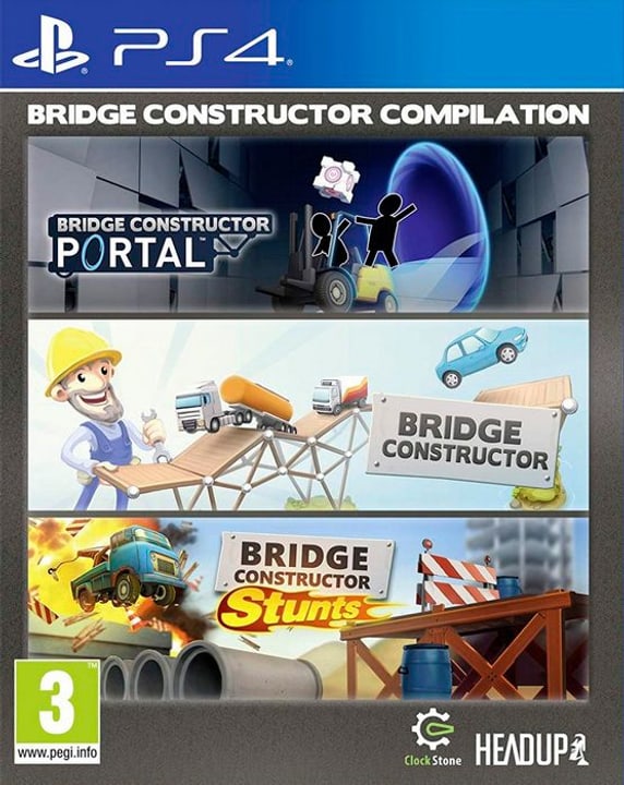 PS4 - Bridge Constructor Compilation (I) Box PS4 - Bridge Constructor Compilation (I) Box 785300138604 Photo no. 1