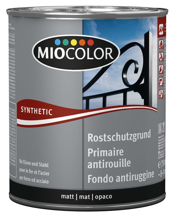 Image of Miocolor Synthetic Rostschutzgrund Grau 750 ml bei Do it + Garden von Migros