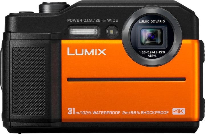 Panasonic LUMIX DC-FT7 orange Appareil photo sous-marine LUMIX DC-FT7 orange Appareil photo sous-marine Panasonic 785300137413 Photo no. 1