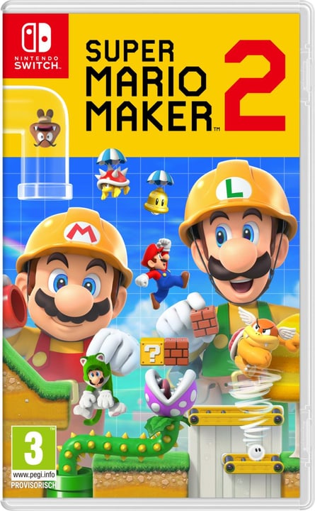 Nintendo NSW - Super Mario Maker 2 Box NSW - Super Mario Maker 2 Box Nintendo 785300144160 Langue Allemand Plate-forme Nintendo Switch Photo no. 1