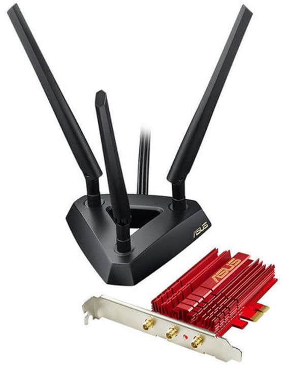 Asus WLAN-AC PCIe Adapter PCE-AC68 Adaptateur WLAN-AC PCIe Adapter PCE-AC68 Adaptateur Asus 785300143447 Photo no. 1