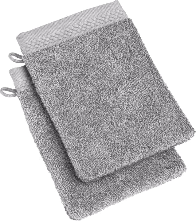 NEVA Lavettes à 2 piéces NEVA Lavettes à 2 piéces 450849720082 Couleur Gris moyen Dimensions L: 15.0 cm x H: 21.0 cm Photo no. 1