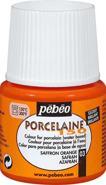 Pebeo Pébéo Porcelaine 150 safran orange 03 Pébéo Porcelaine 150 safran orange 03 Pebeo 663506802403 Colore Zafferano N. figura 1