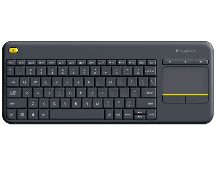 Logitech K400 Plus Wireless Clavier sans fil intégré avec pavé tactile K400 Plus Wireless Clavier sans fil intégré avec pavé tactile Logitech 797973600000 N. figura 1
