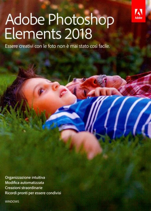 Adobe PC - Photoshop Elements 2018 (I) Fisico (Box) PC - Photoshop Elements 2018 (I) Fisico (Box) Adobe 785300130199 N. figura 1