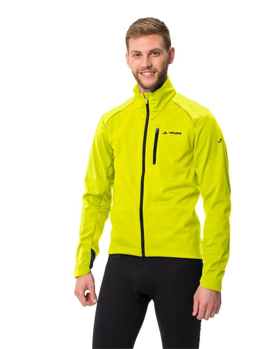 Image of Vaude Posta Softshell Bikejacke gelb