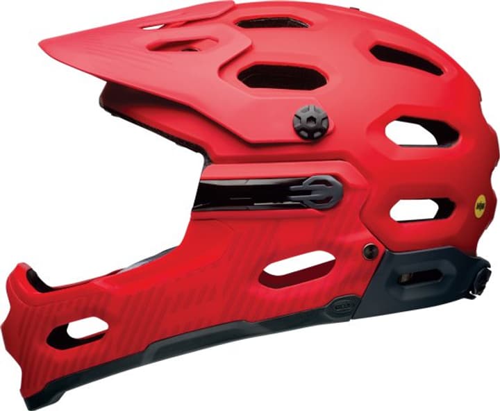 Bell Super 3R Casque de velo Super 3R Casque de velo Bell 465009555130 Couleur rouge Taille 55-59 Photo no. 1