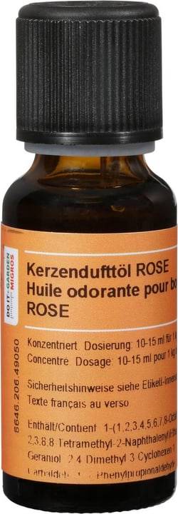 Image of Exagon Kerzenduftöl Rose Flue bei Do it + Garden von Migros