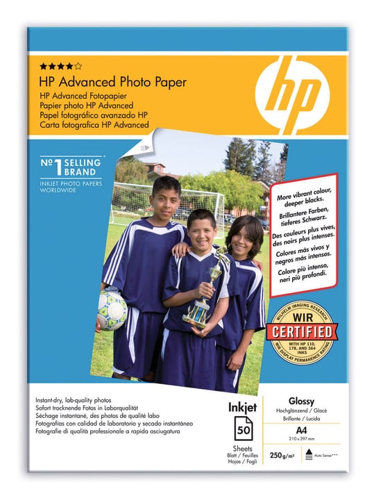 HP Q8698A Advanced Glossy Photopaper lucida Q8698A Advanced Glossy Photopaper lucida HP 797516600000 N. figura 1