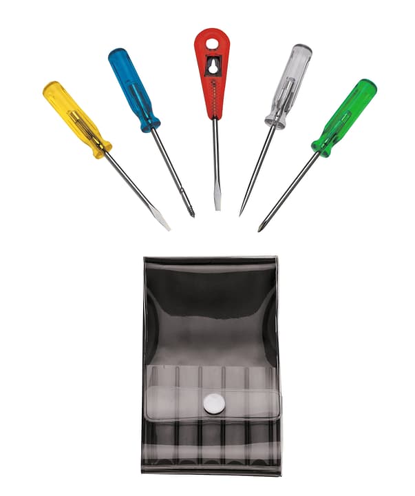 Image of Lux Mini Schraubenzieher-Set 5 tlg. Classic Schraubenzieher bei Do it + Garden von Migros