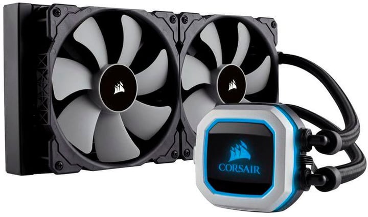 Corsair H115i PRO RGB 280mm Refroidisseur CPU H115i PRO RGB 280mm Refroidisseur CPU Corsair 785300147423 Photo no. 1