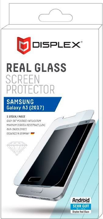Displex real glass protector pour Galaxy A3 (2017) Protection d'écran real glass protector pour Galaxy A3 (2017) Protection d'écran Displex 798072700000 Photo no. 1