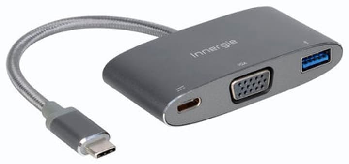 Innergie Innergie Multiport Adaptateur USB-C à VGA/USB3/C Innergie Multiport Adaptateur USB-C à VGA/USB3/C Innergie 798224500000 Photo no. 1