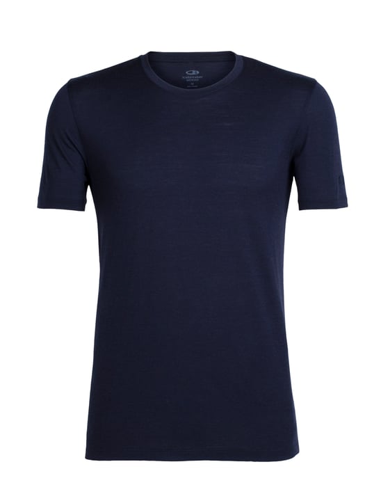 Icebreaker Tech Lite Crewe Maillot à manches courtes pour homme Tech Lite Crewe Maillot à manches courtes pour homme Icebreaker 477072500543 Couleur bleu marine Taille L Photo no. 1